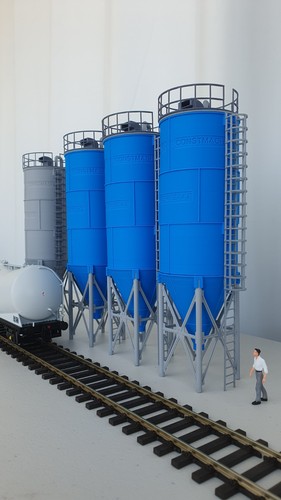 Gauge ton cement silo kit - o,