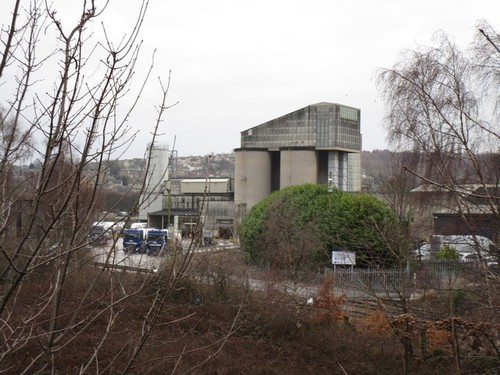 Photo 6x4 breedon - breedon, silo