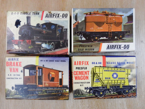Airfix four kits - airfix, oo